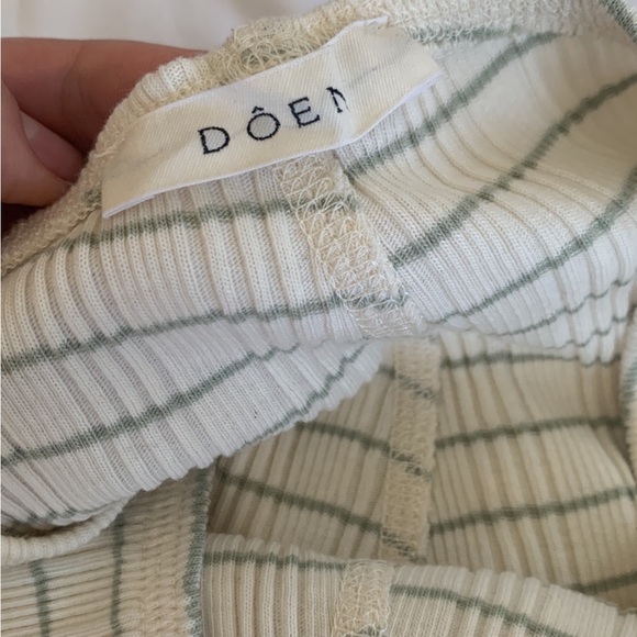 Doen Striped Cream Sleepwear Set - Picture 8 of 12